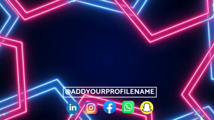 motion graphics Digital Display (16:9) template