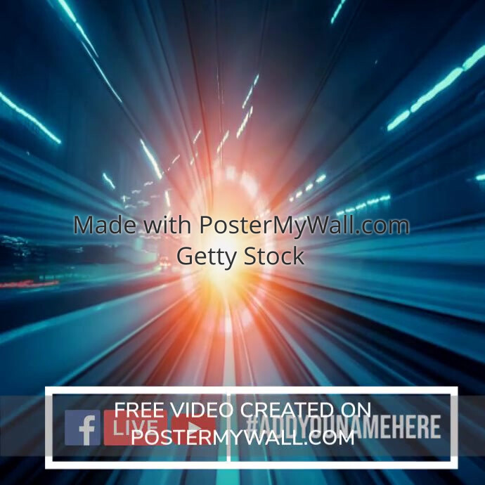 Modèle MOTION GRAPHICS | PosterMyWall