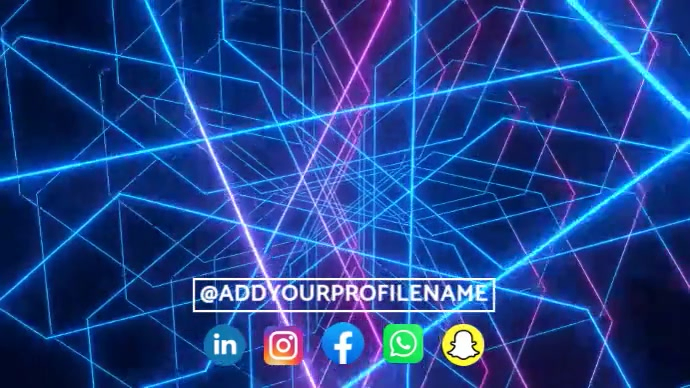 motion graphics Digitalt display (16:9) template