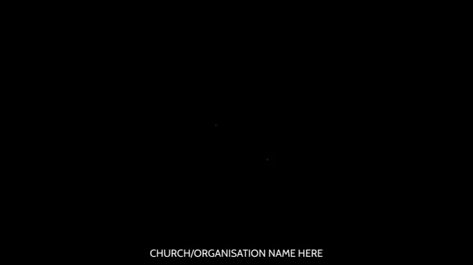 motion graphics for church Digital Display (16:9) template