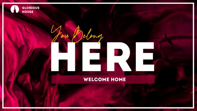 motion graphics video, 16:9 display images pr template