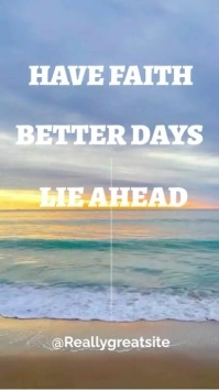 Motivate quotes video template Statut WhatsApp