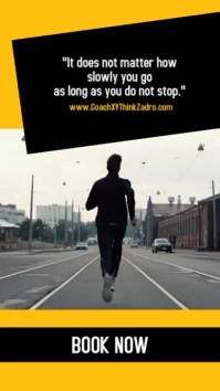 Motivation Quotes Speaker Coach Mentor Historia de Instagram template