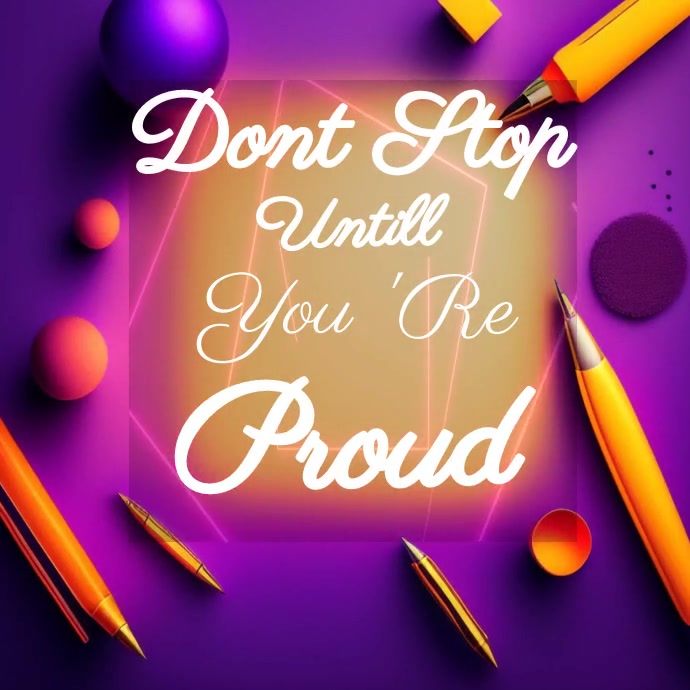 Motivational, quotes Template PosterMyWall