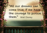 Motivational and inspirational quotes ไปรษณียบัตร template