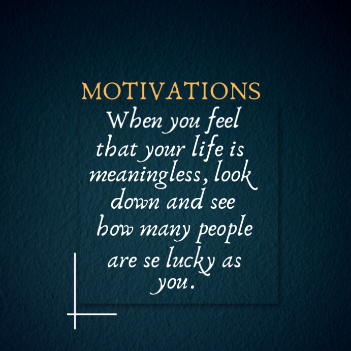 Motivational and life quote Template | PosterMyWall