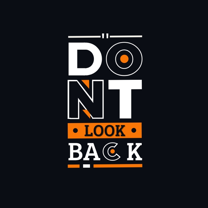 Motivational Look Back Template | PosterMyWall