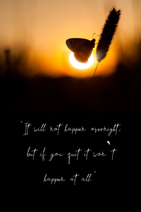 motivational message flyer Template | PosterMyWall