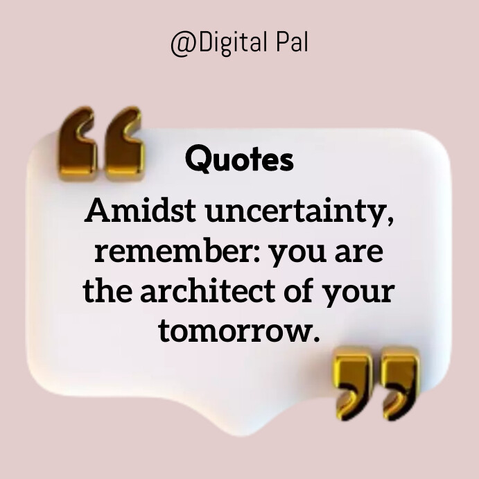 Random Post Quotes Motivational Quote Editable Instagram Post Te Template | PosterMyWall