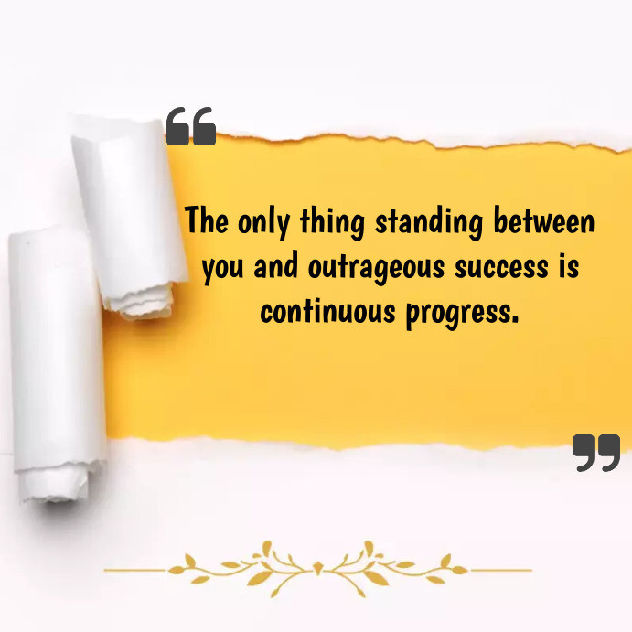 Motivational quote template PosterMyWall
