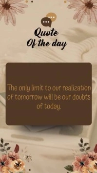 Motivational Quote Template Instagram Reel