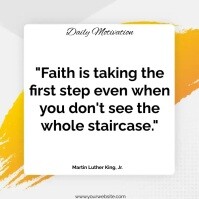 Daily Life Motivational Quotes Template | PosterMyWall