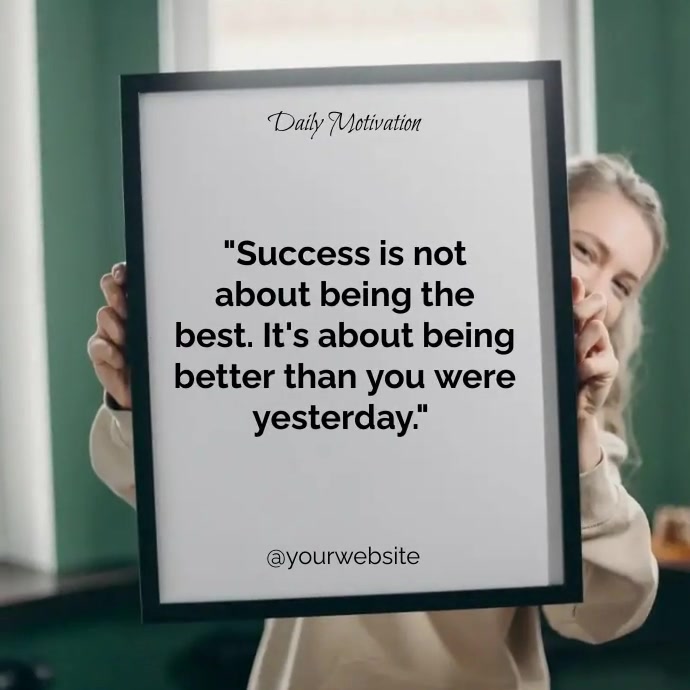 Motivational Quotes Template PosterMyWall