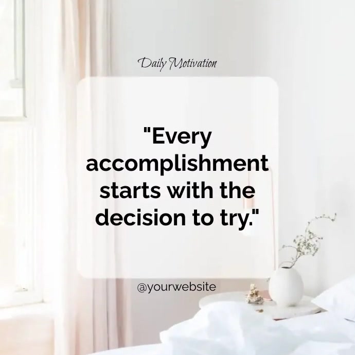 Motivational Quotes Template PosterMyWall