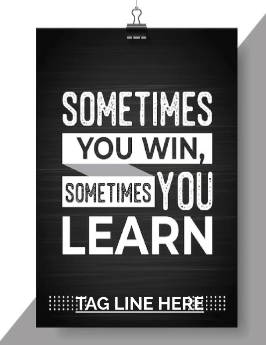 Motivational Quotes flyer template design PosterMyWall