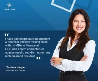 Motivational quotes Large Rectangle template