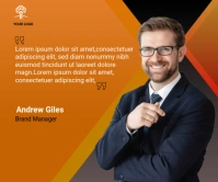 Motivational quotes Large Rectangle template