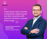 Motivational quotes Medium Rectangle template