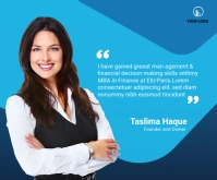 Motivational quotes Medium Rectangle template