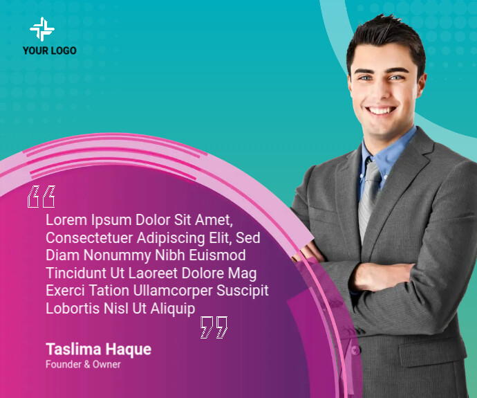 Motivational quotes Medium Rectangle Template | PosterMyWall