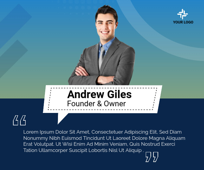 Motivational quotes Medium Rectangle Template | PosterMyWall