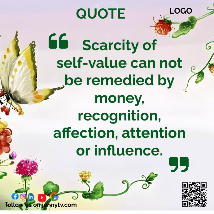 Plantilla de Motivational quotes on a butterfly background | PosterMyWall