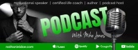 motivational speaker coach podcast money Facebook Cover Photo template