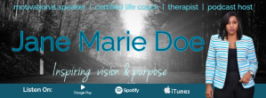 motivational therapist speaker coach podcast รูปปกบน Facebook template