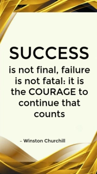 Motivational wall art Instagram Story template