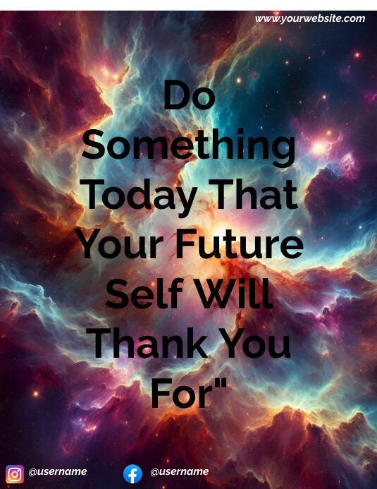 Motivational Wall Frame Post Template | PosterMyWall