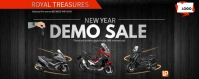 Motor Sale Twitch Profile Banner template