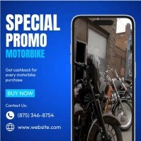 Motorbike Rent Template | PosterMyWall