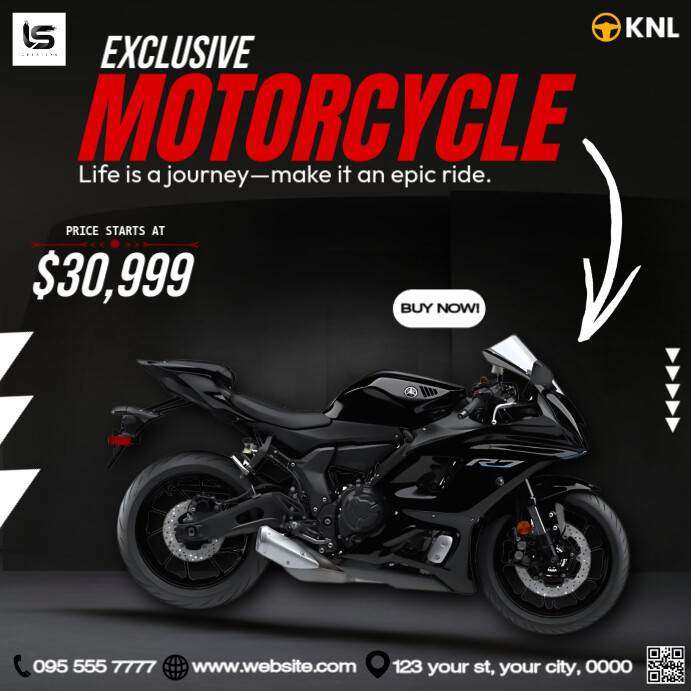 Copy of Motorcycle For Sale Ads | PosterMyWall
