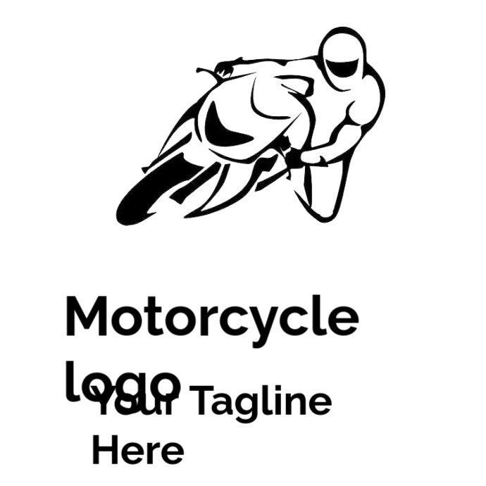 Motorcycle Logo Template PosterMyWall
