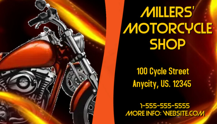 Motorcycle / Scooter Repair Shop Business Plan Sample Template custom motorcycle shop business plan