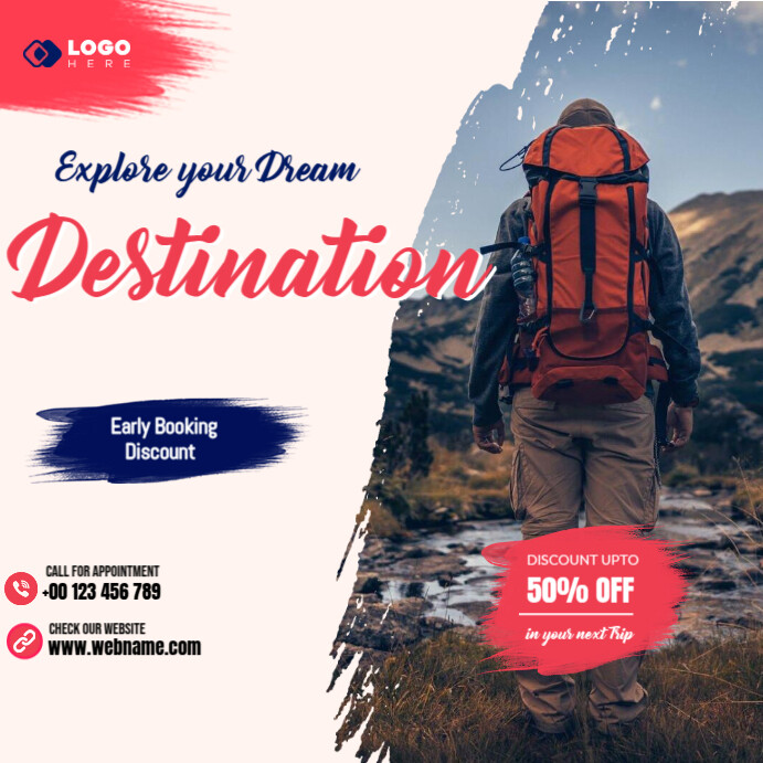 Adventure Advertising Examples Mountain Climbing Adventure Ads Template | PosterMyWall