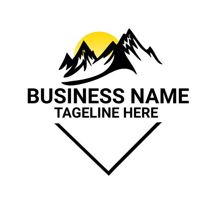 mountain hiking logo, mountain logo,  adventu template