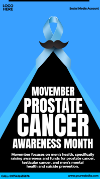 Movember Month Instagram Story template