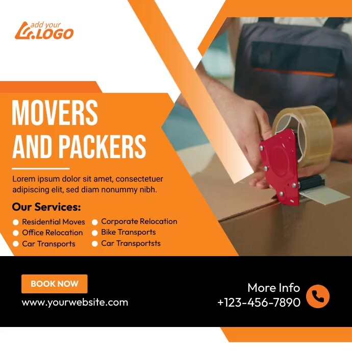 Copy of Movers Ad Template | PosterMyWall