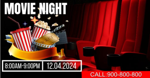 movie cinema special event ad template Publicité Facebook