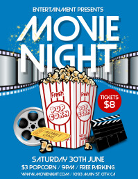 Movie Night Flyer Free Template from d1csarkz8obe9u.cloudfront.net