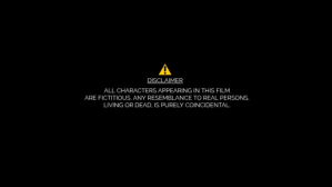 Movie Disclaimer design template งานแสดงผลงานแบบดิจิทัล (16:9)