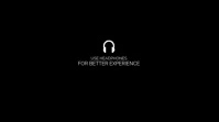 Movie headphone message video template Цифровой дисплей (16 : 9)