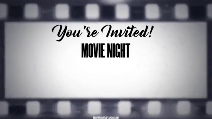 Modèle Movie Night Invitation | PosterMyWall