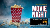 Movie night Digital Display (16:9) template