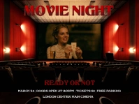 movie night Presentasi template