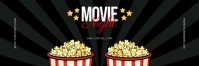 Movie Night Email Header Template En-tête d'e-mail
