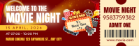 Movie Night Event Email Header template