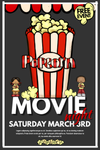 free movie night flyer template koni polycode co
