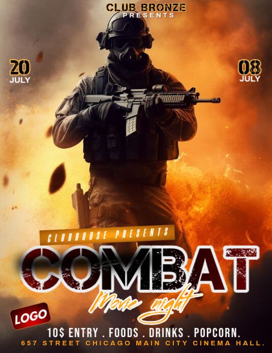movie night flyers template